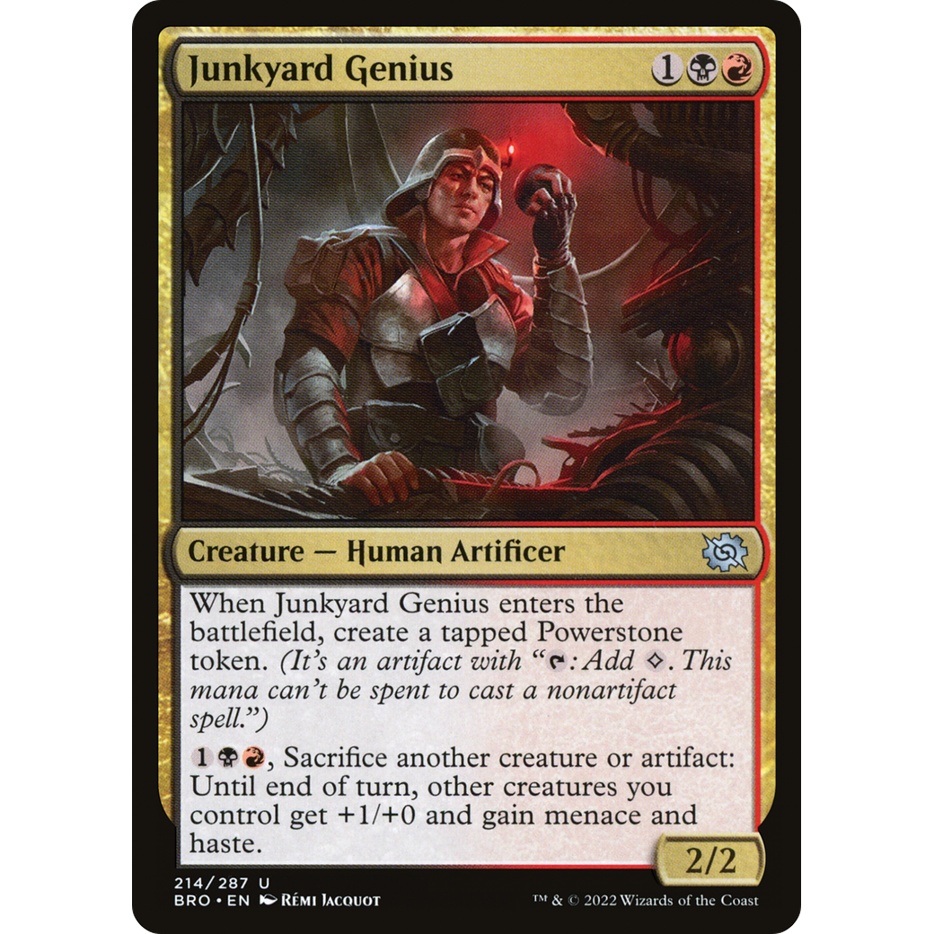 Junkyard Genius (BRO-214) - The Brothers' War