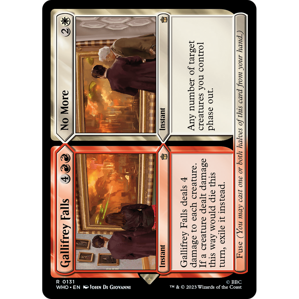 Gallifrey Falls // No More (WHO-131) - Doctor Who Foil