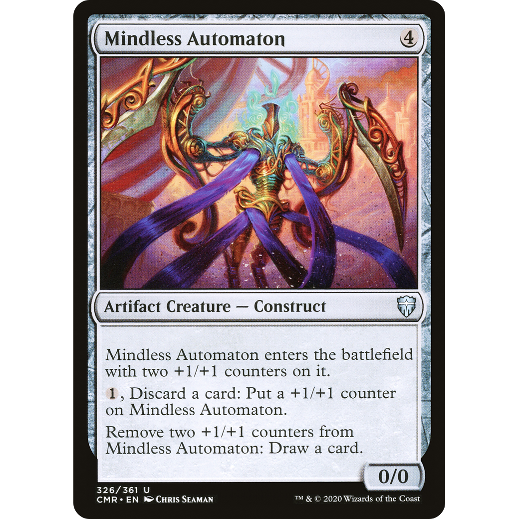 Mindless Automaton (CMR-326) - Commander Legends
