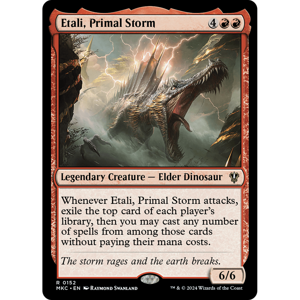 Etali, Primal Storm (MKC-152) - Murders at Karlov Manor Commander