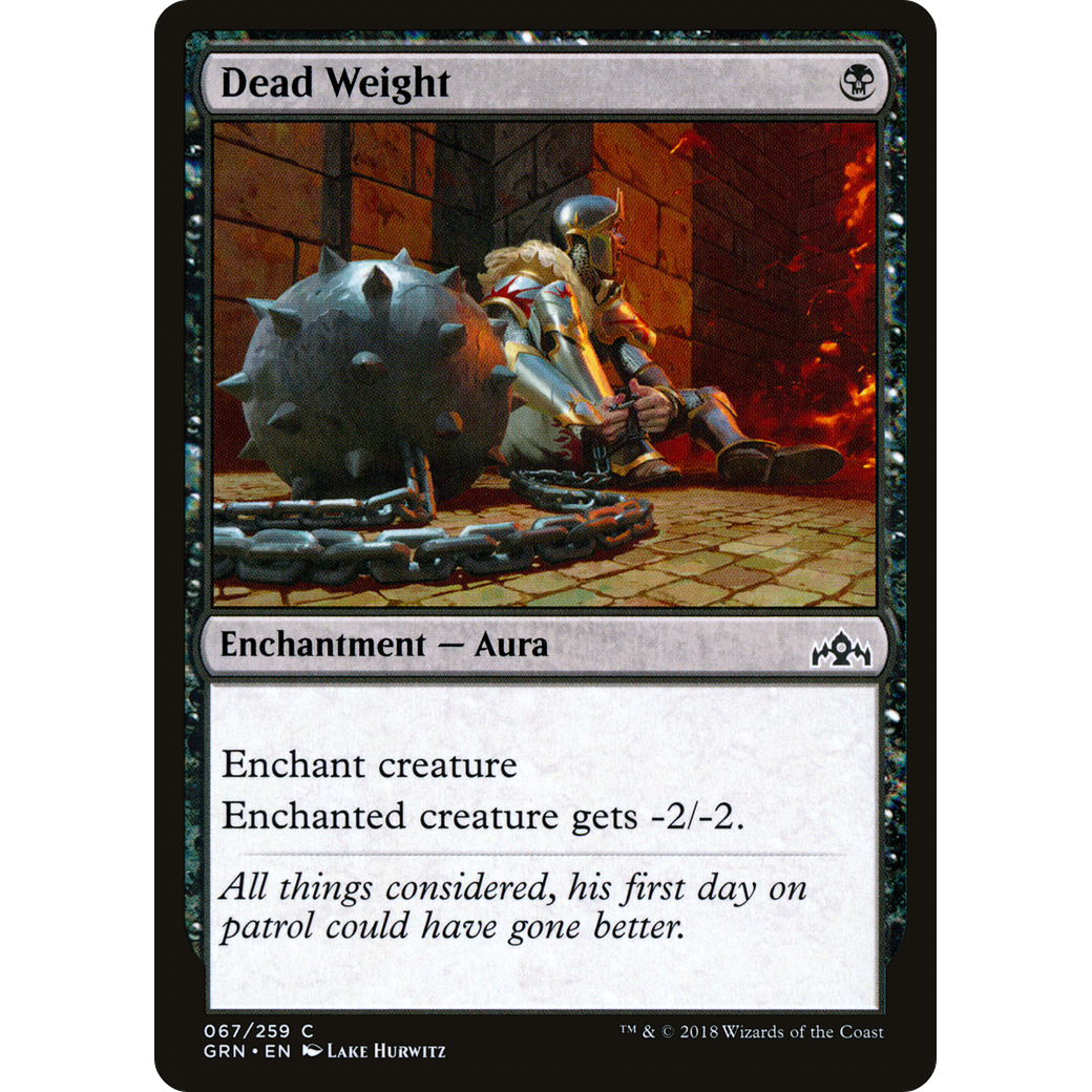 Dead Weight (GRN-067) - Guilds of Ravnica Foil
