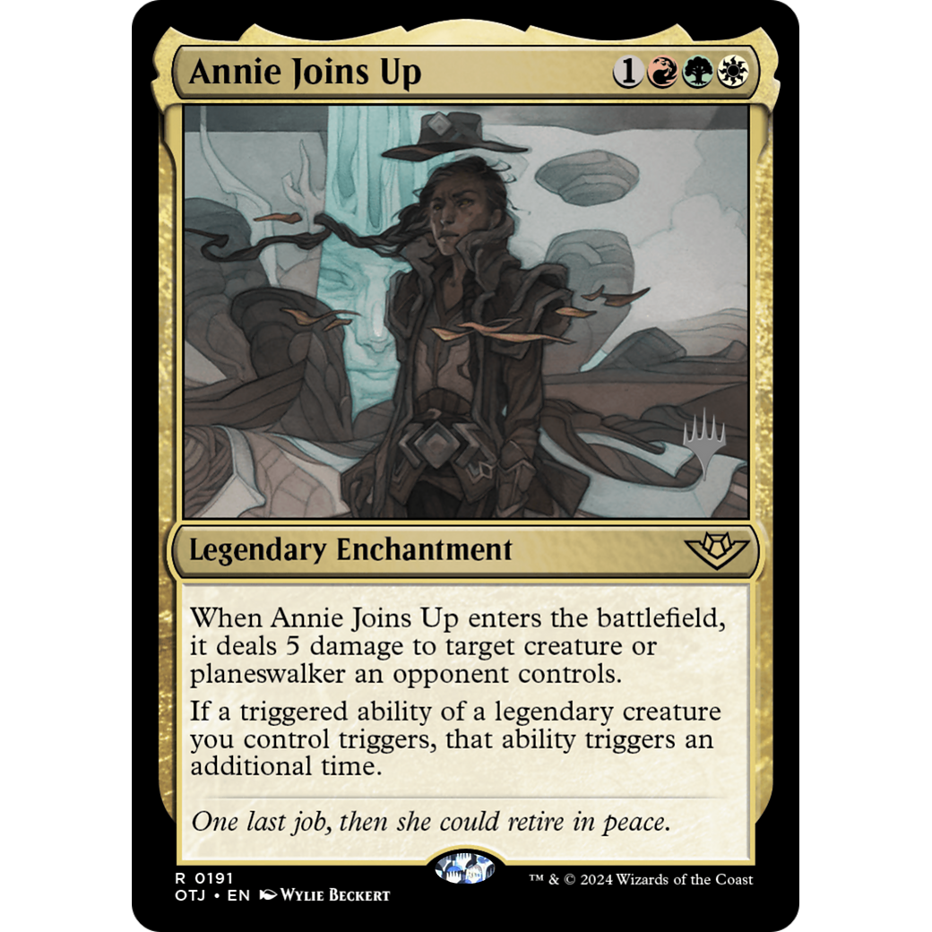 Annie Joins Up (PPOTJ-191P) - Outlaws of Thunder Junction Promos Foil