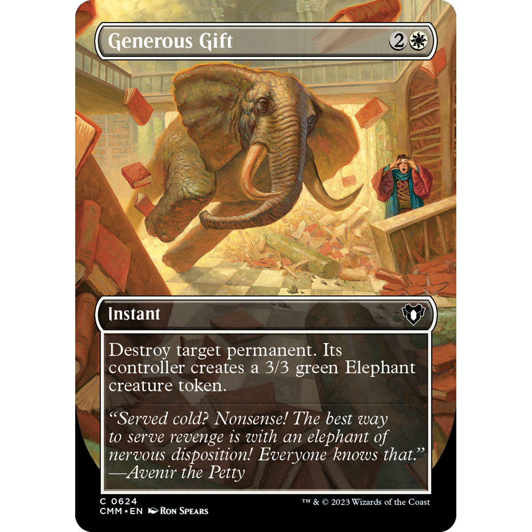 Generous Gift (CMM-624) - Commander Masters (Borderless)
