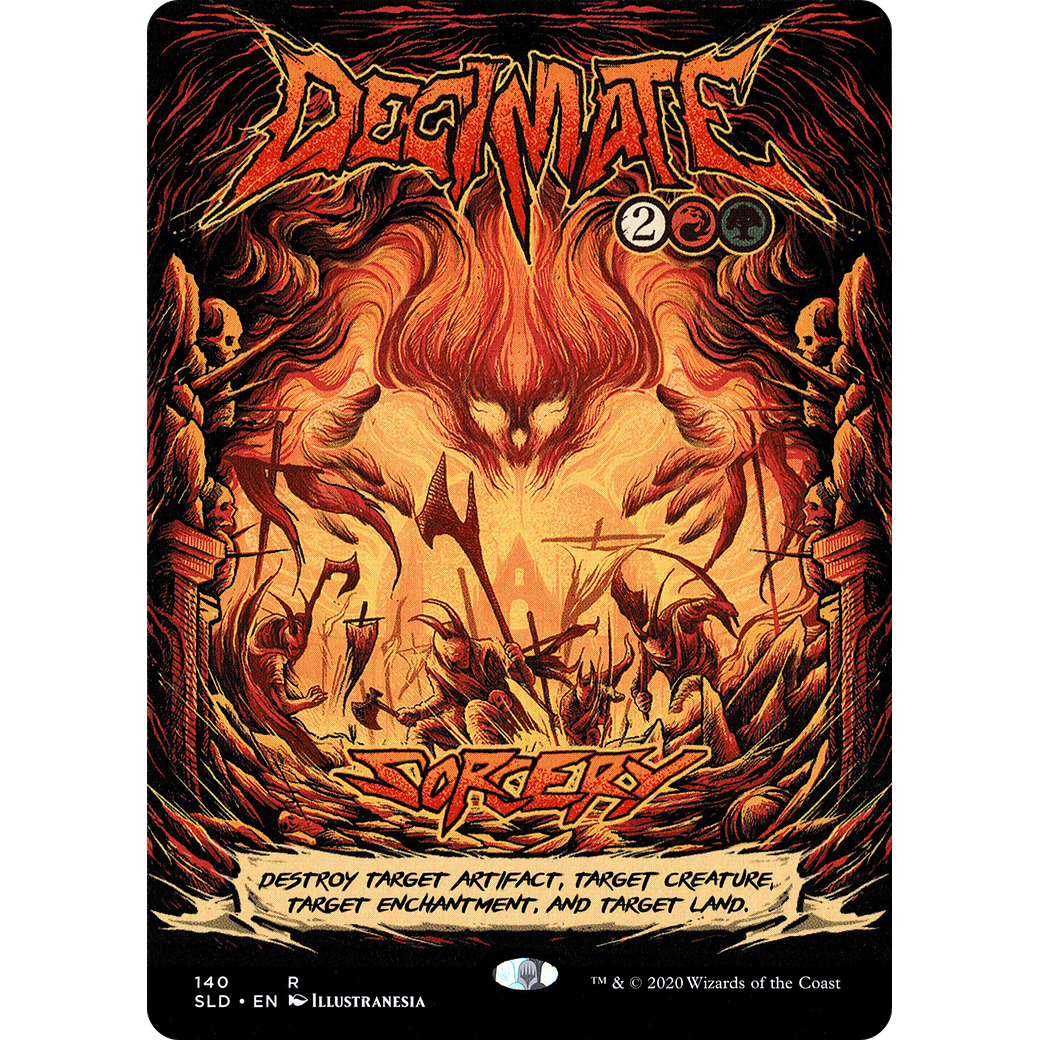 Decimate (SLD-140) - Secret Lair Drop (Borderless)