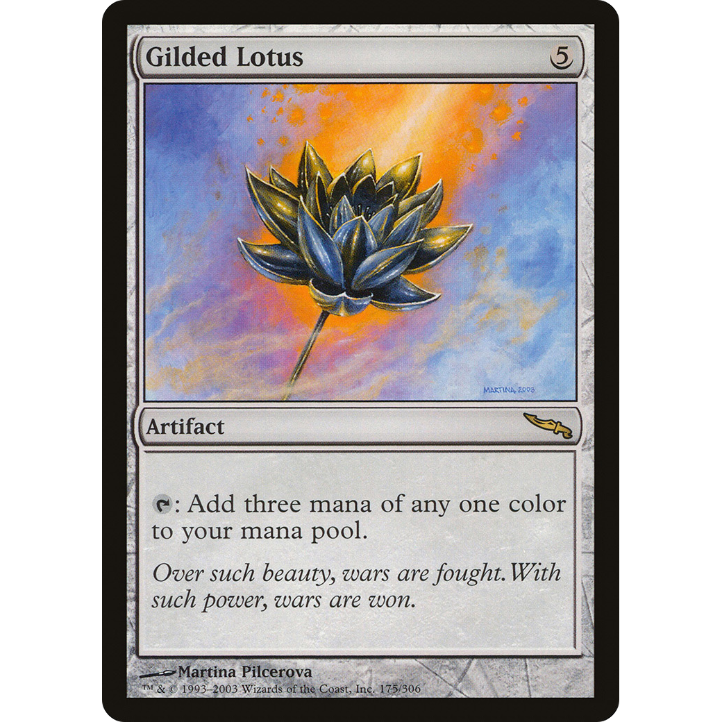 Gilded Lotus (MRD-175) - Mirrodin Foil