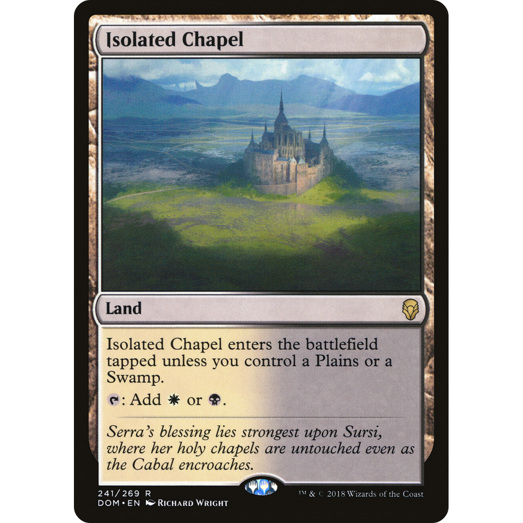 Isolated Chapel (DOM-241) - Dominaria Foil