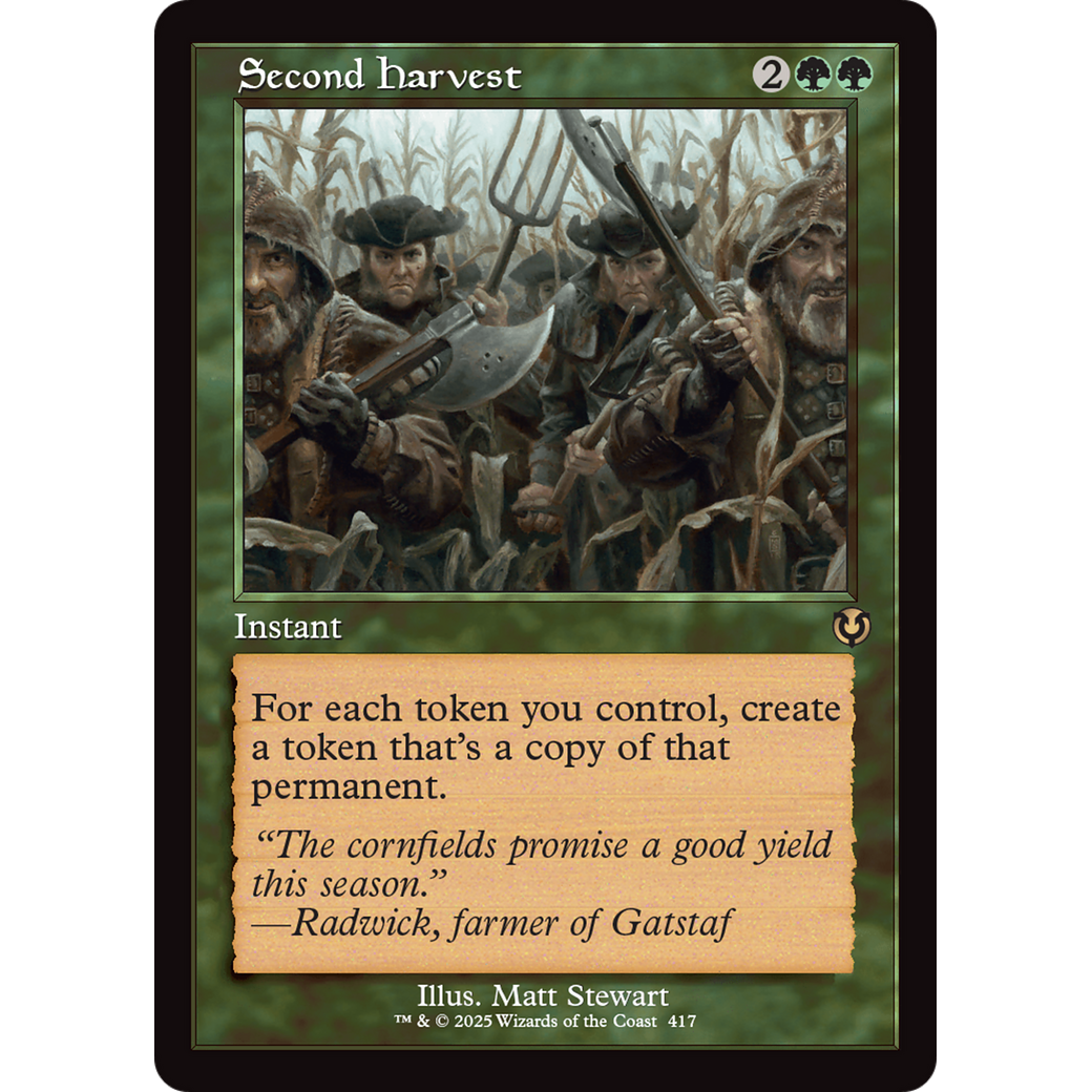Second Harvest (INR-417) - Innistrad Remastered
