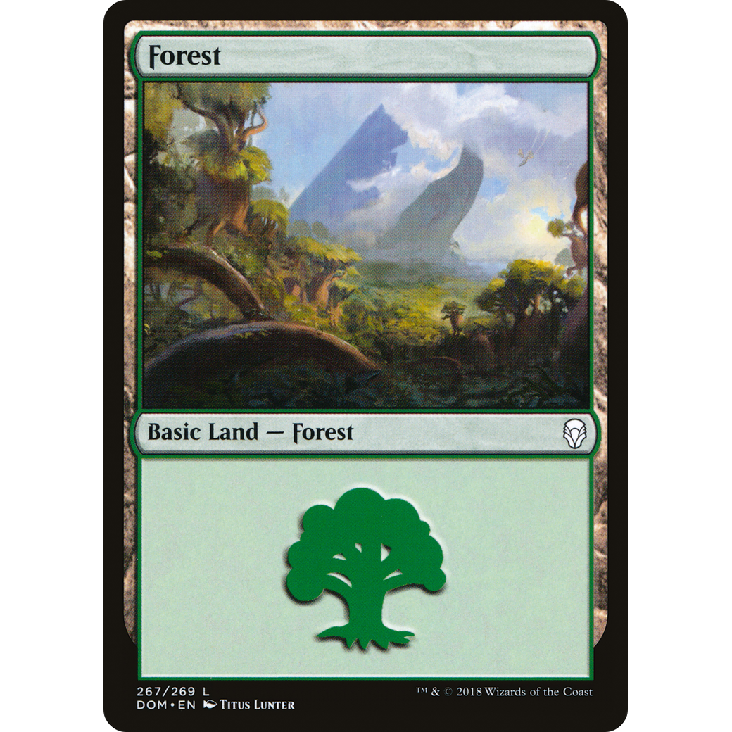Forest (267) (DOM-267) - Dominaria