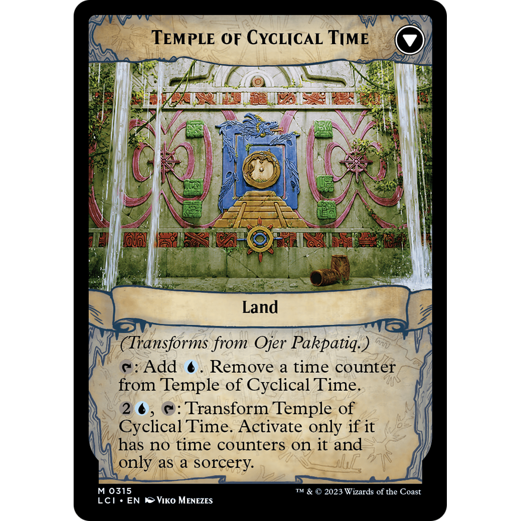 Ojer Pakpatiq, Deepest Epoch // Temple of Cyclical Time (LCI-315) - The Lost Caverns of Ixalan: (Showcase)
