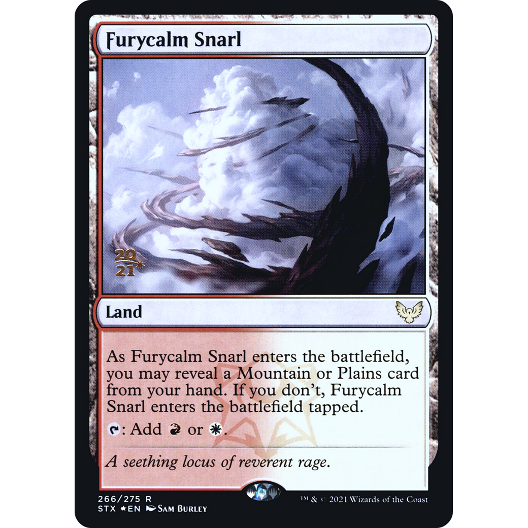 Furycalm Snarl (PRE-266) - Strixhaven: School of Mages Promos Foil