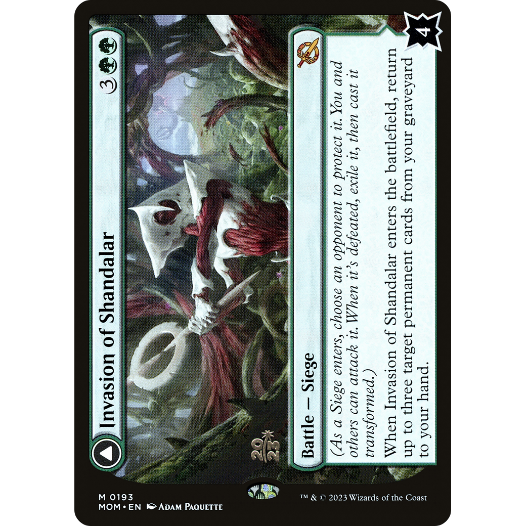 Invasion of Shandalar // Leyline Surge (PRE-193S) - March of the Machine Promos Foil