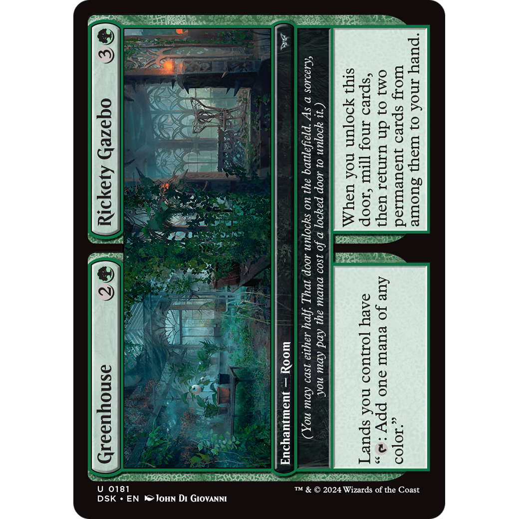Greenhouse // Rickety Gazebo (DSK-181) - Duskmourn: House of Horror