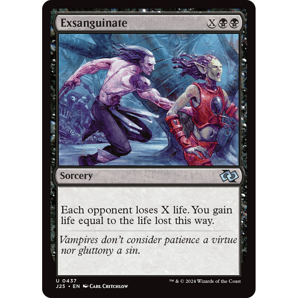 Exsanguinate (J25-437) - Foundations Jumpstart