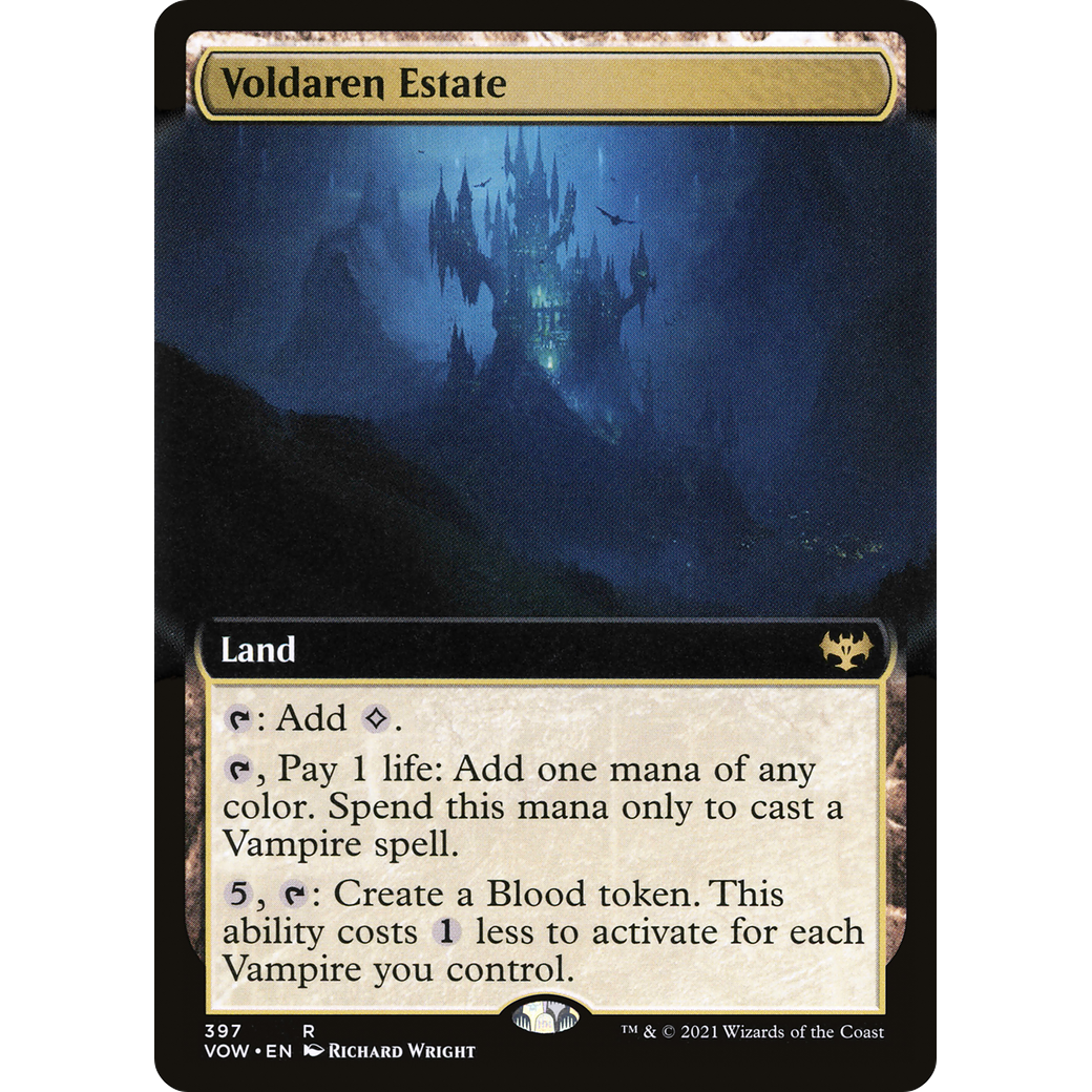 Voldaren Estate (Extended Art) (VOW-397) - Innistrad: Crimson Vow: (Extended Art)