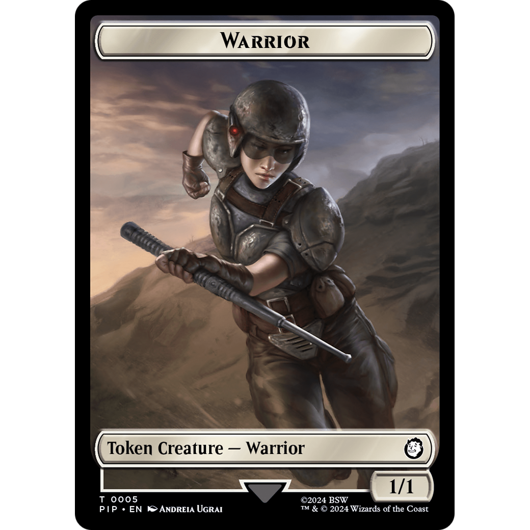 Warrior (TPIP-005) - Fallout Tokens Foil