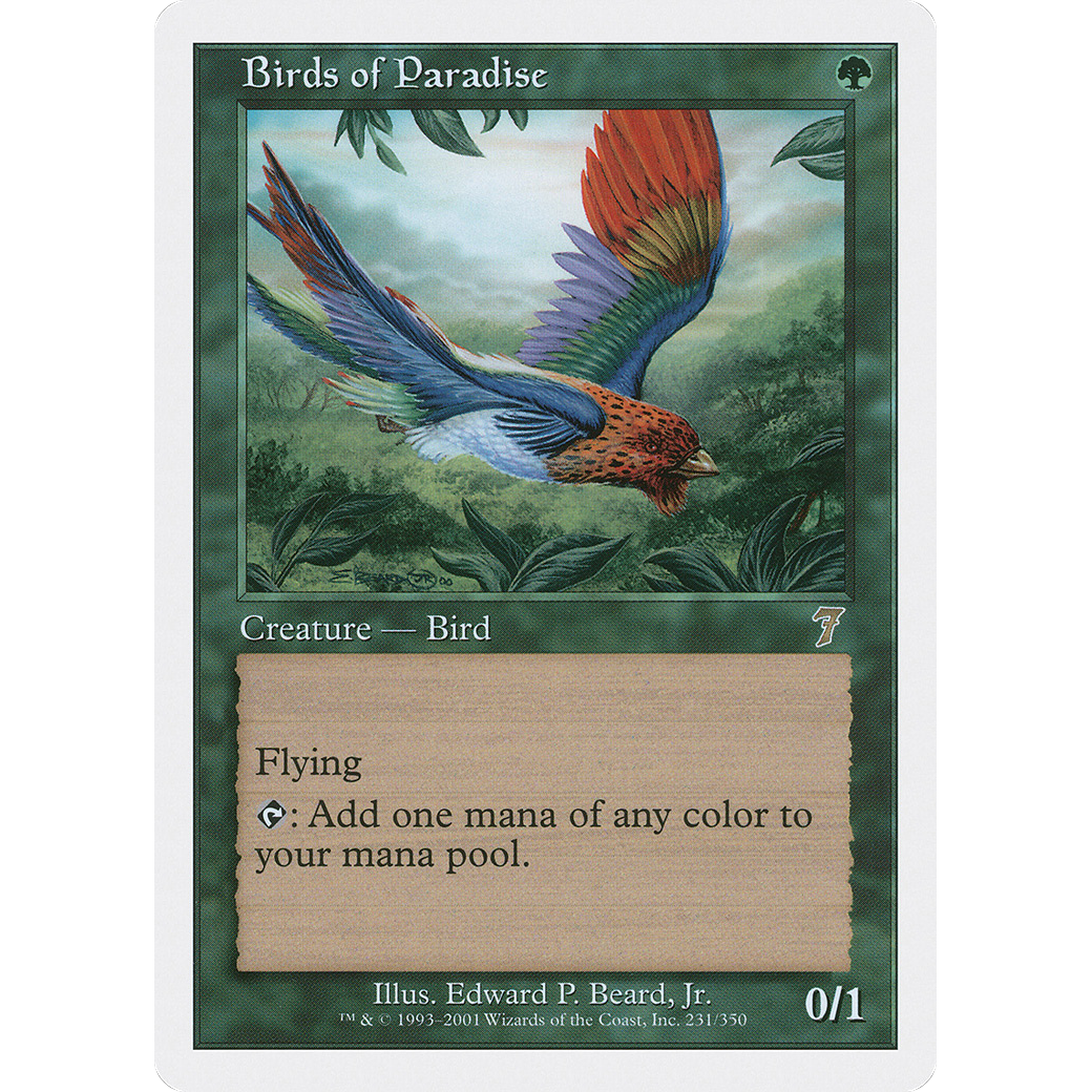 Birds of Paradise (7ED-231) - 7th Edition