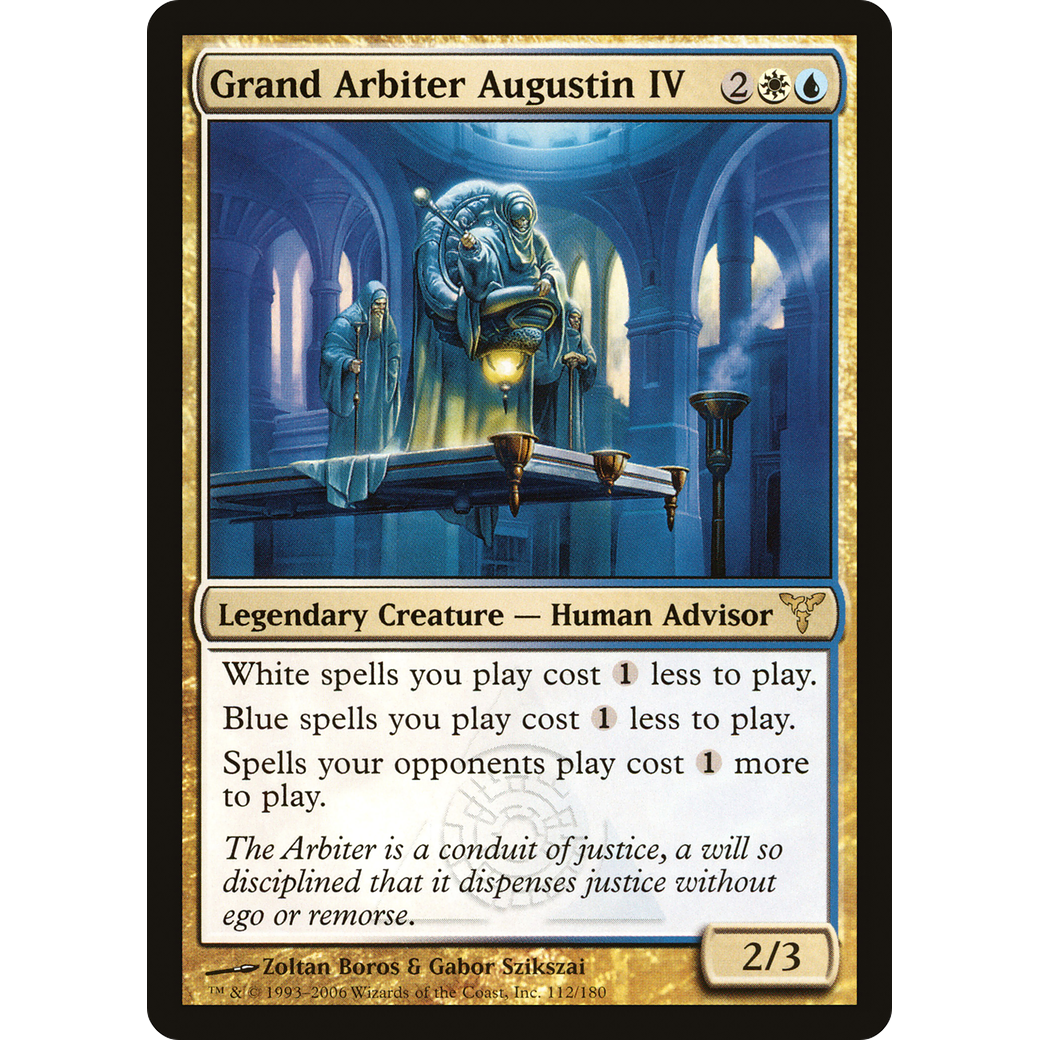 Grand Arbiter Augustin IV (DIS-112) - Dissension Foil