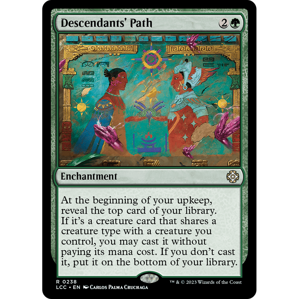 Descendants' Path (LCC-238) - The Lost Caverns of Ixalan Commander