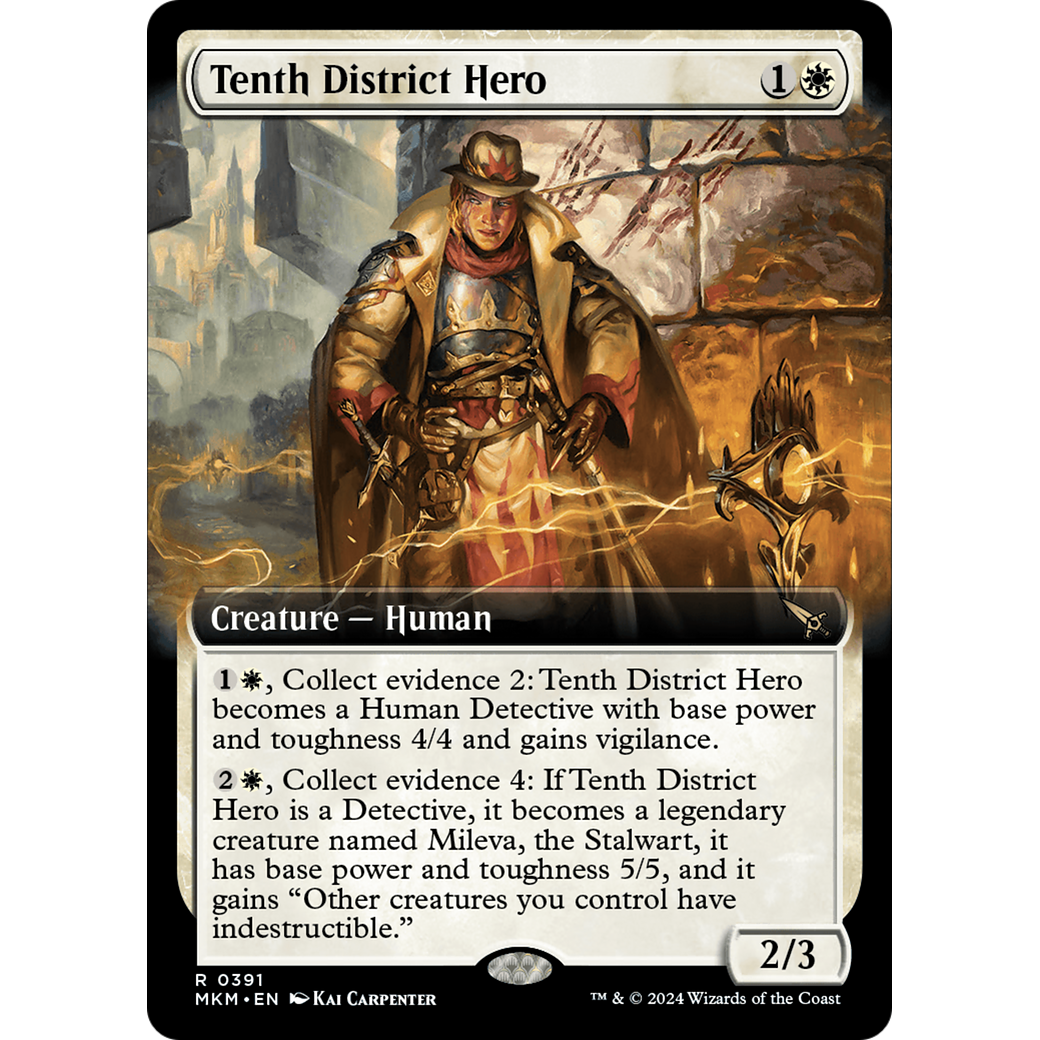 Tenth District Hero (MKM-391) - Murders at Karlov Manor: (Extended Art)