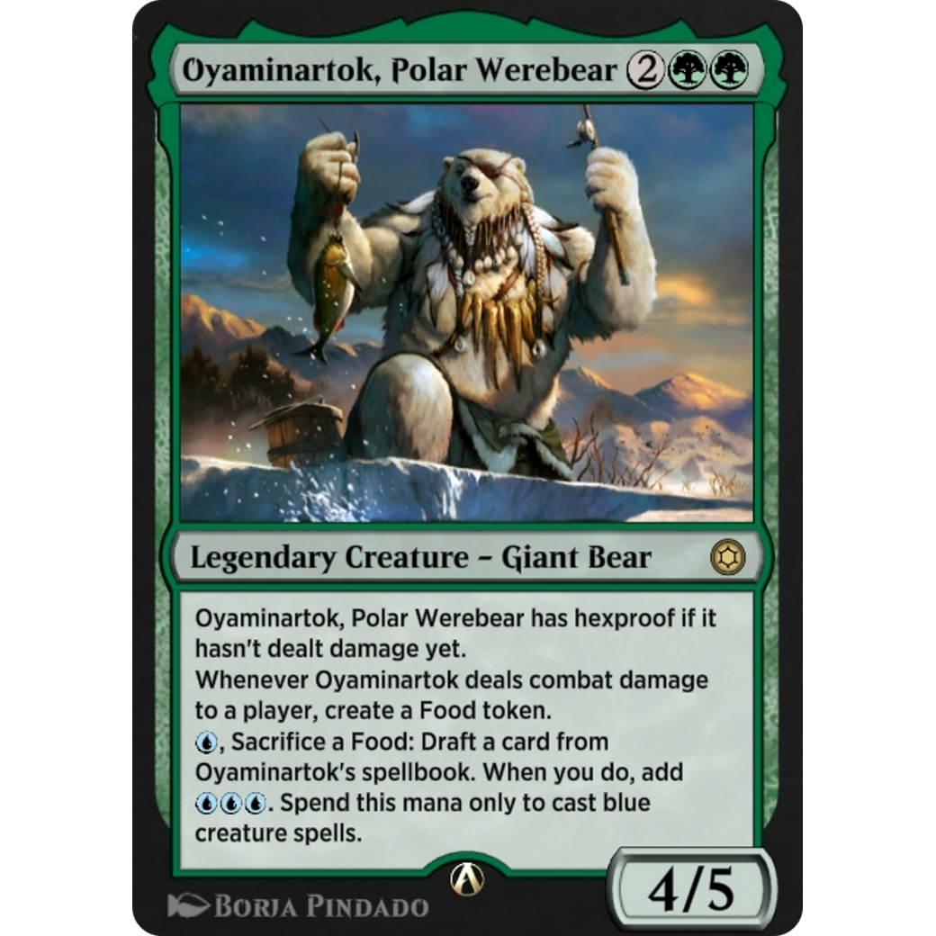 Oyaminartok, Polar Werebear (HBG-068) - Alchemy Horizons: Baldur's Gate