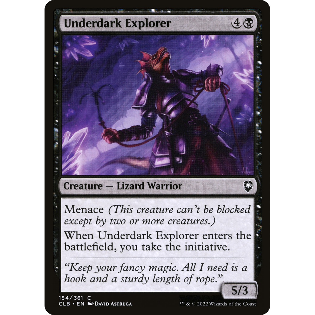 Underdark Explorer (CLB-154) - Commander Legends: Battle for Baldur's Gate