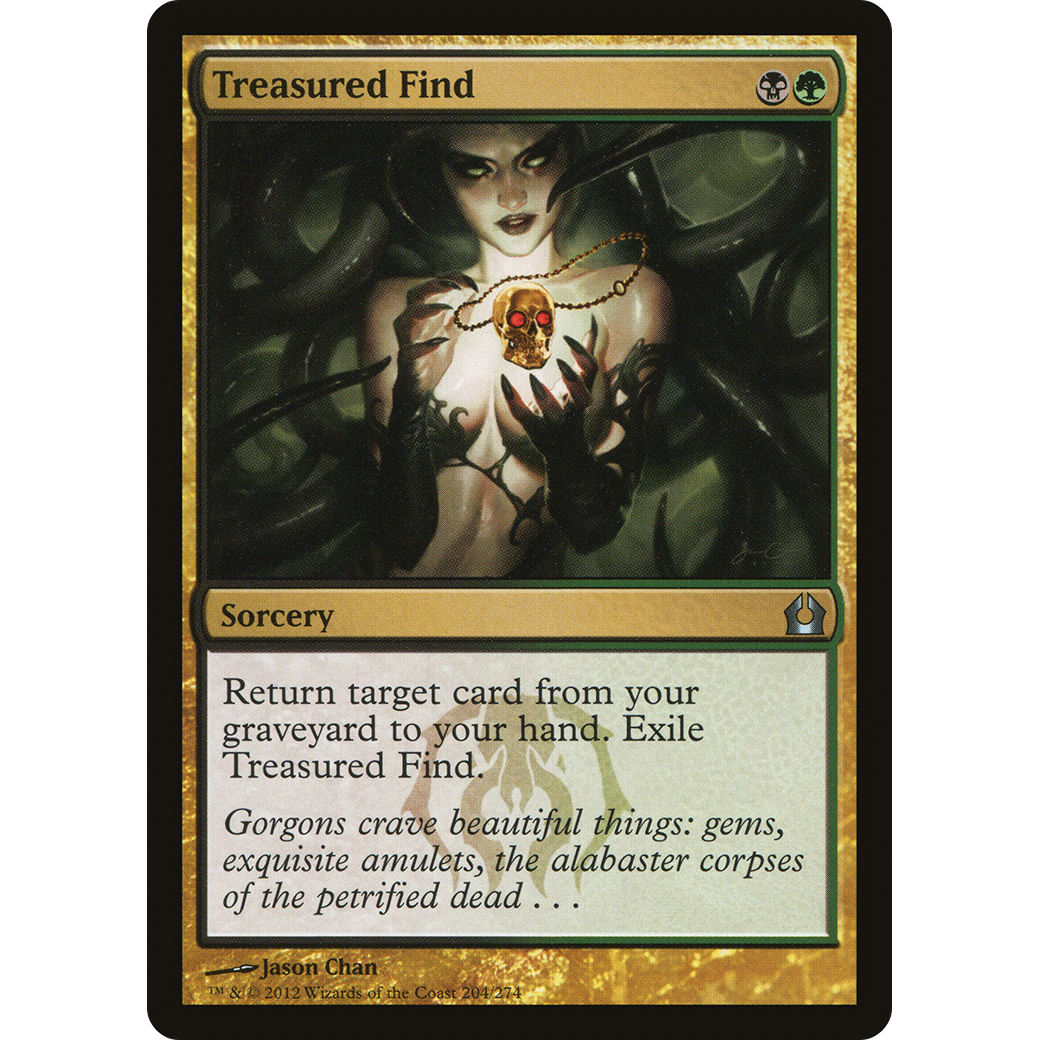 Treasured Find (RTR-204) - Return to Ravnica Foil