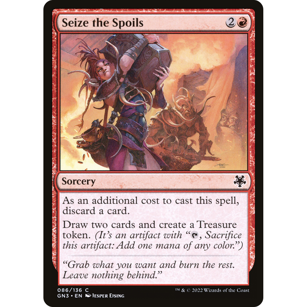 Seize the Spoils (GN3-086) - Game Night: Free-for-All