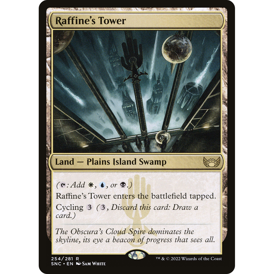 Raffine's Tower (SNC-254) - Streets of New Capenna Foil
