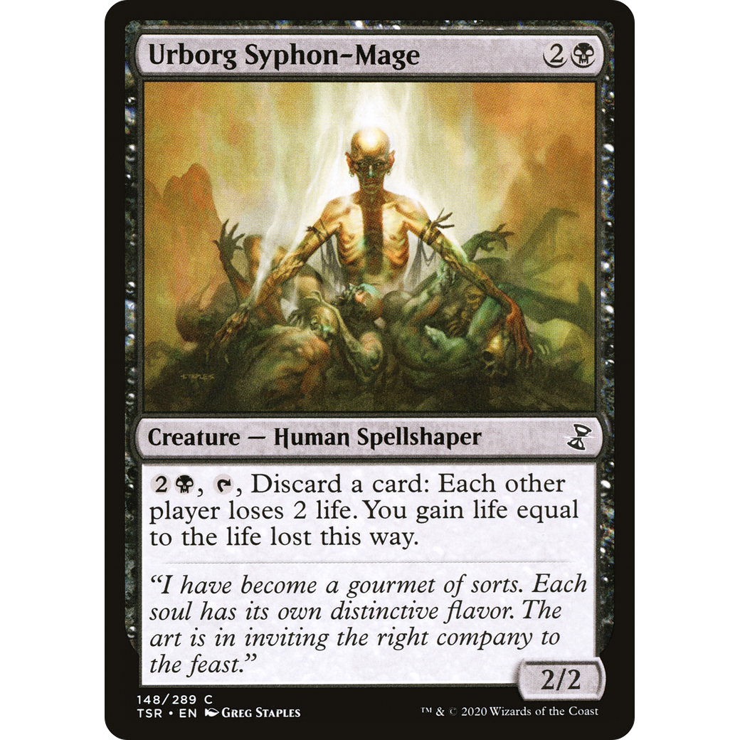 Urborg Syphon-Mage (TSR-148) - Time Spiral Remastered Foil