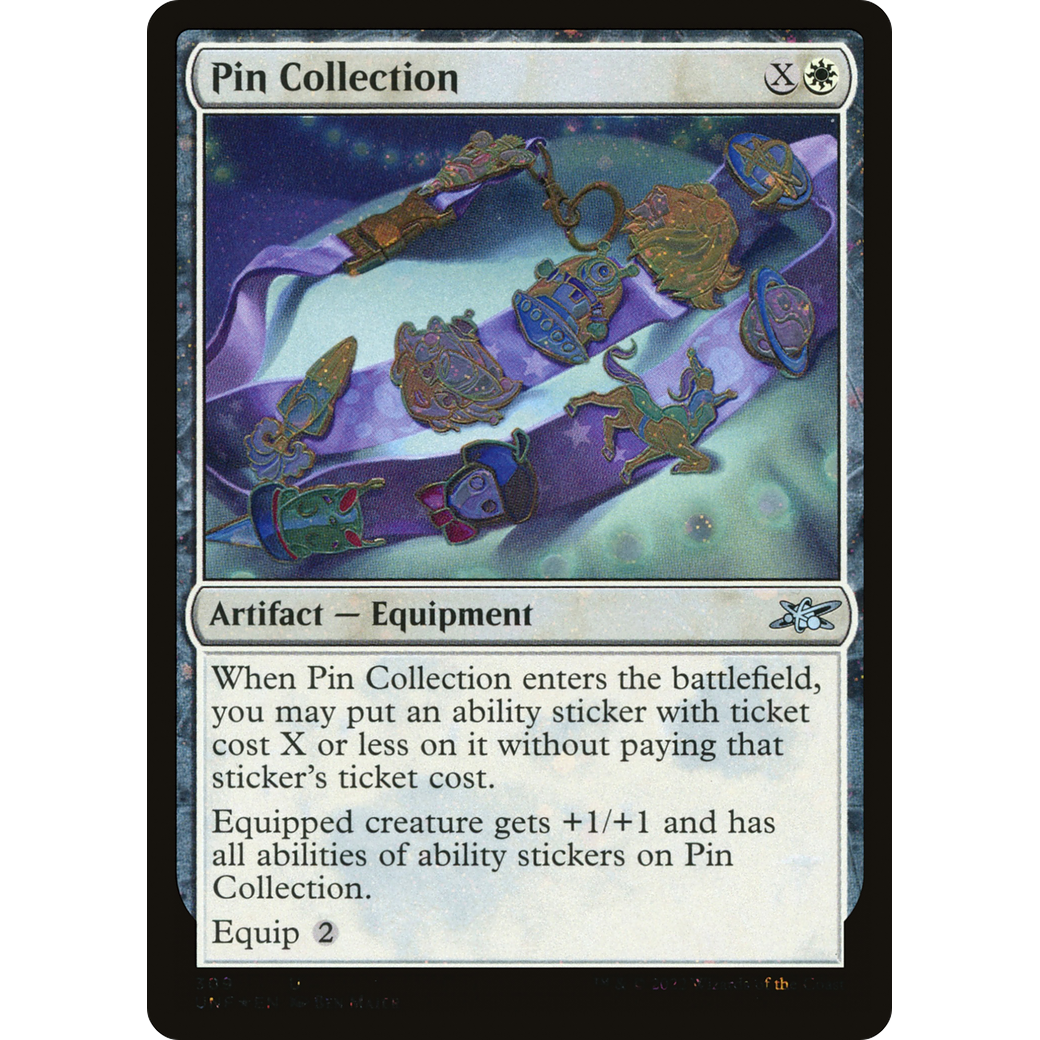 Pin Collection (Galaxy Foil) (UNF-309) - Unfinity Foil