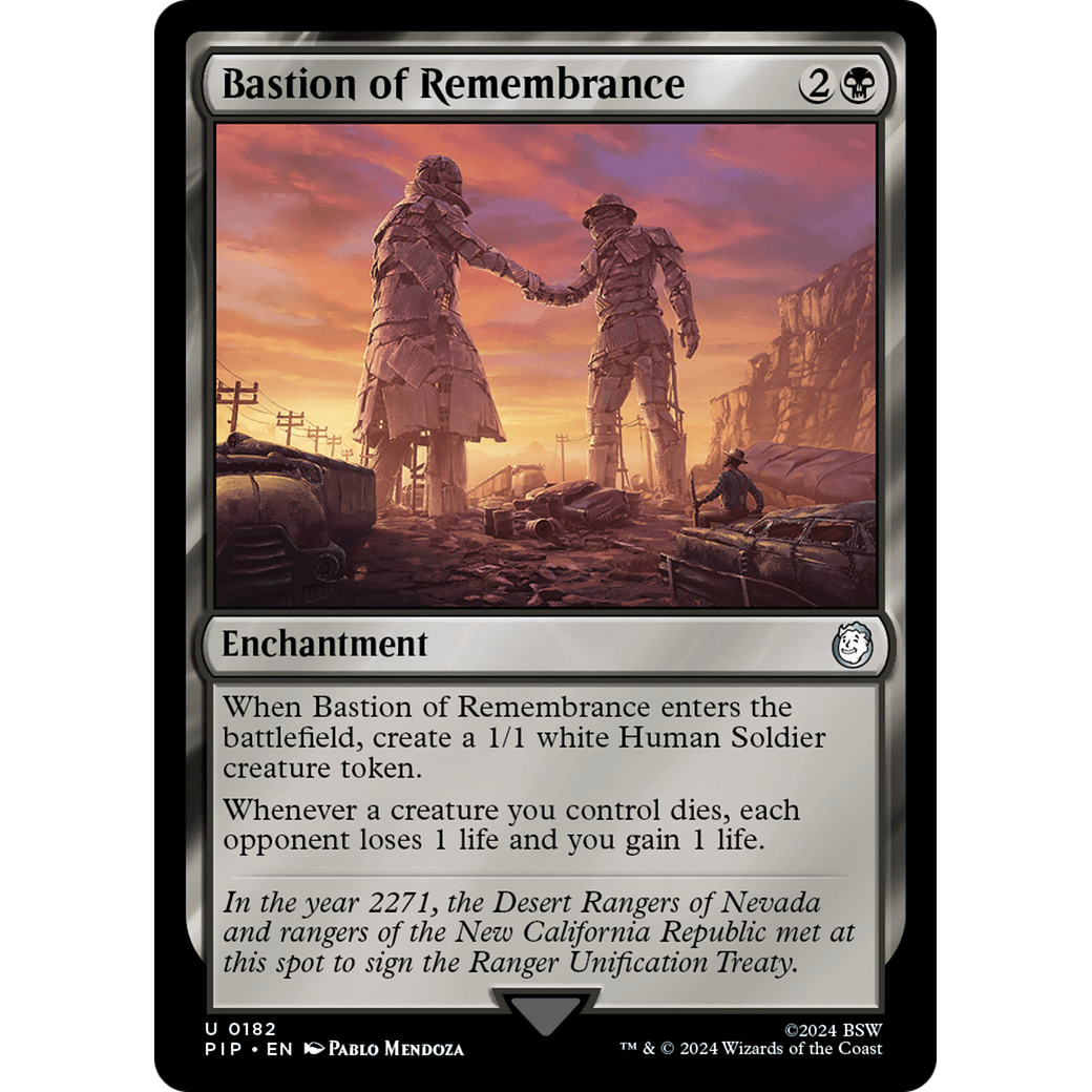Bastion of Remembrance (PIP-182) - Fallout Foil