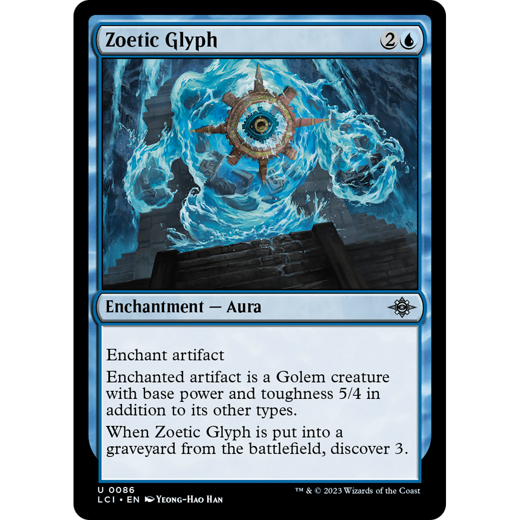Zoetic Glyph (LCI-086) - The Lost Caverns of Ixalan Foil