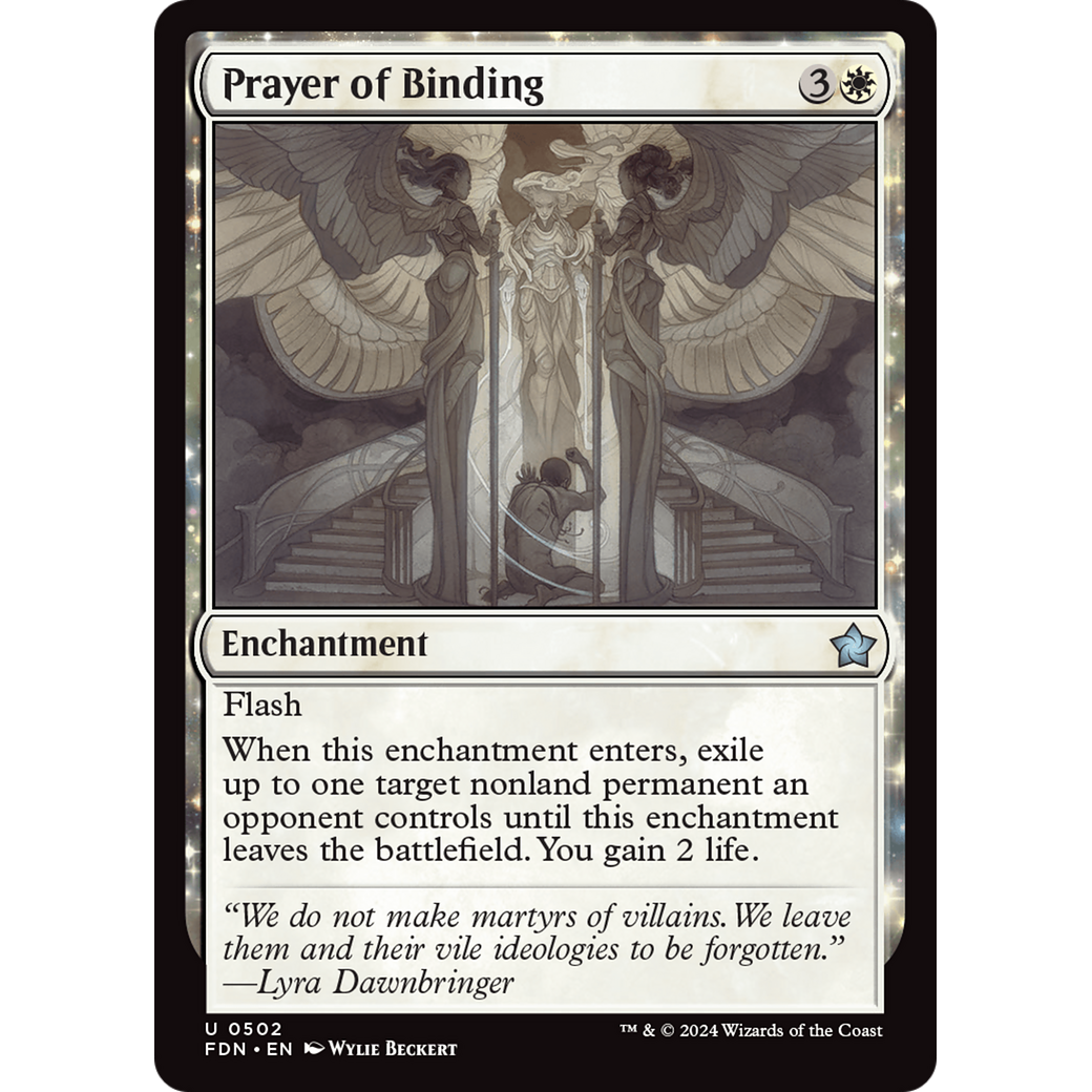 Prayer of Binding (FDN-502) - Foundations
