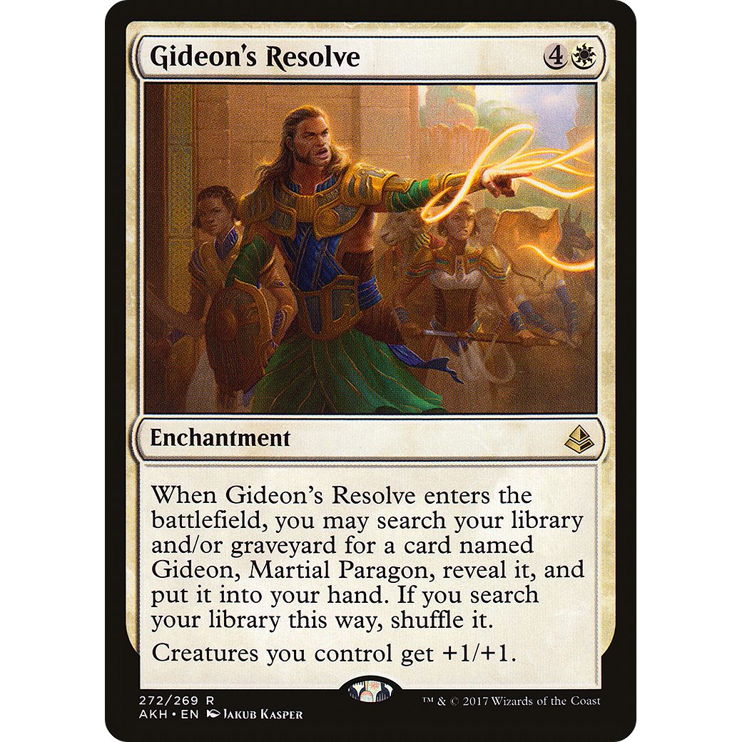 Gideon's Resolve (AKH-272) - Amonkhet