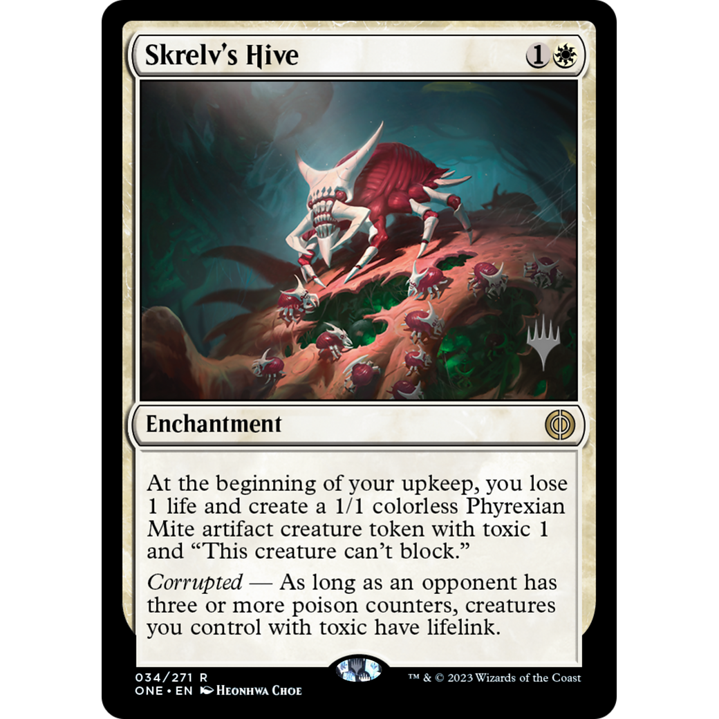 Skrelv's Hive (PPONE-34P) - Phyrexia: All Will Be One Promos Foil