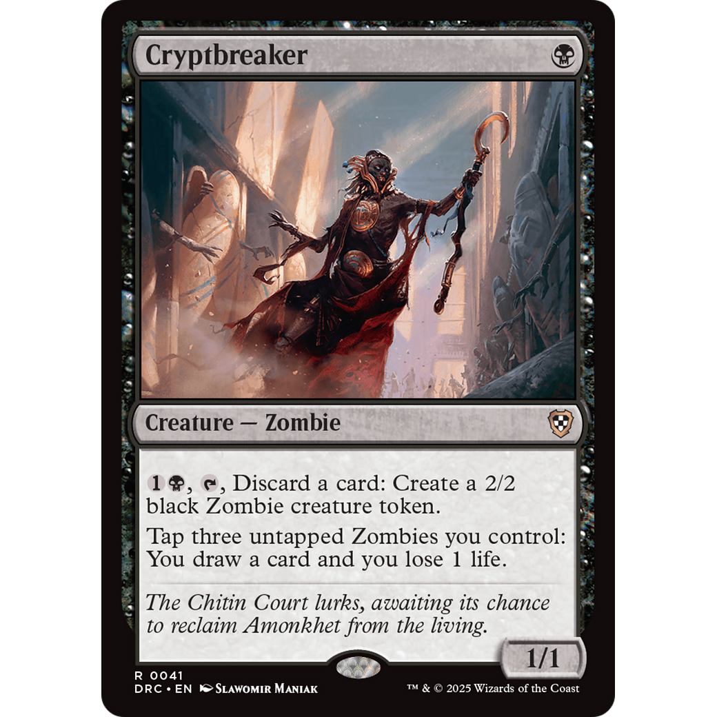 Cryptbreaker (DRC-041) - Commander: Aetherdrift Foil