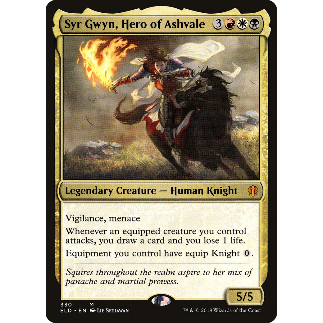 Syr Gwyn, Hero of Ashvale (ELD-330) - Throne of Eldraine