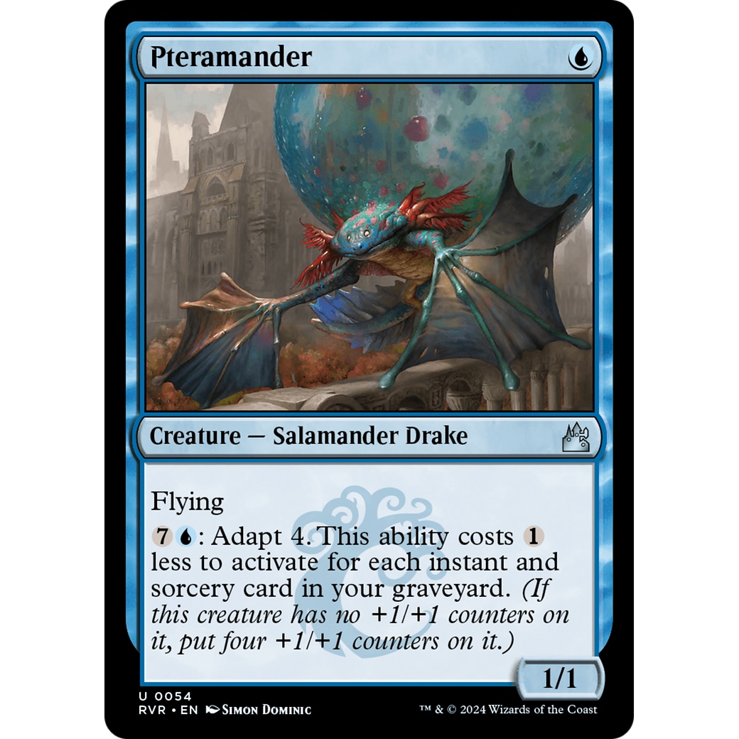 Pteramander (RVR-054) - Ravnica Remastered
