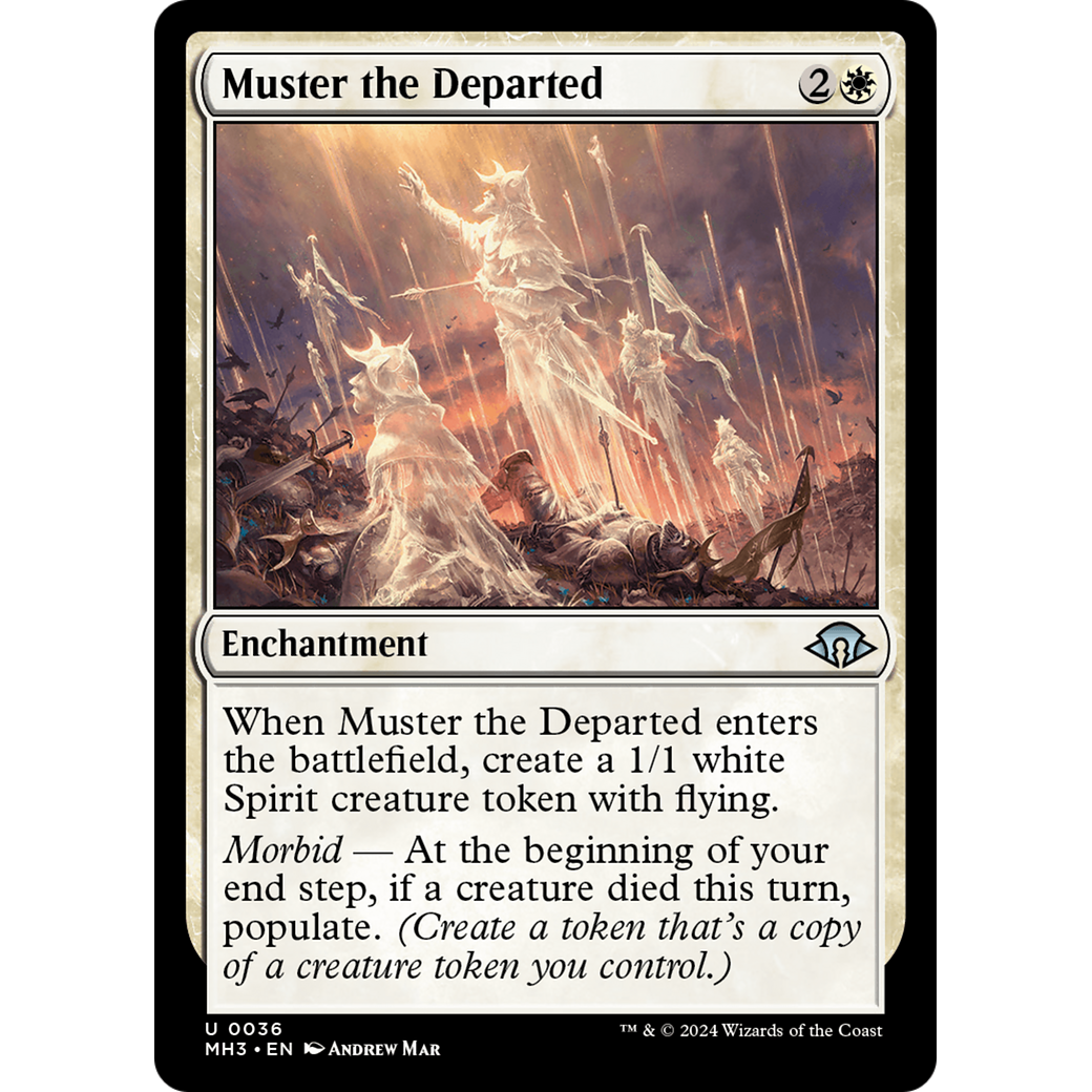 Muster the Departed (MH3-036) - Modern Horizons 3
