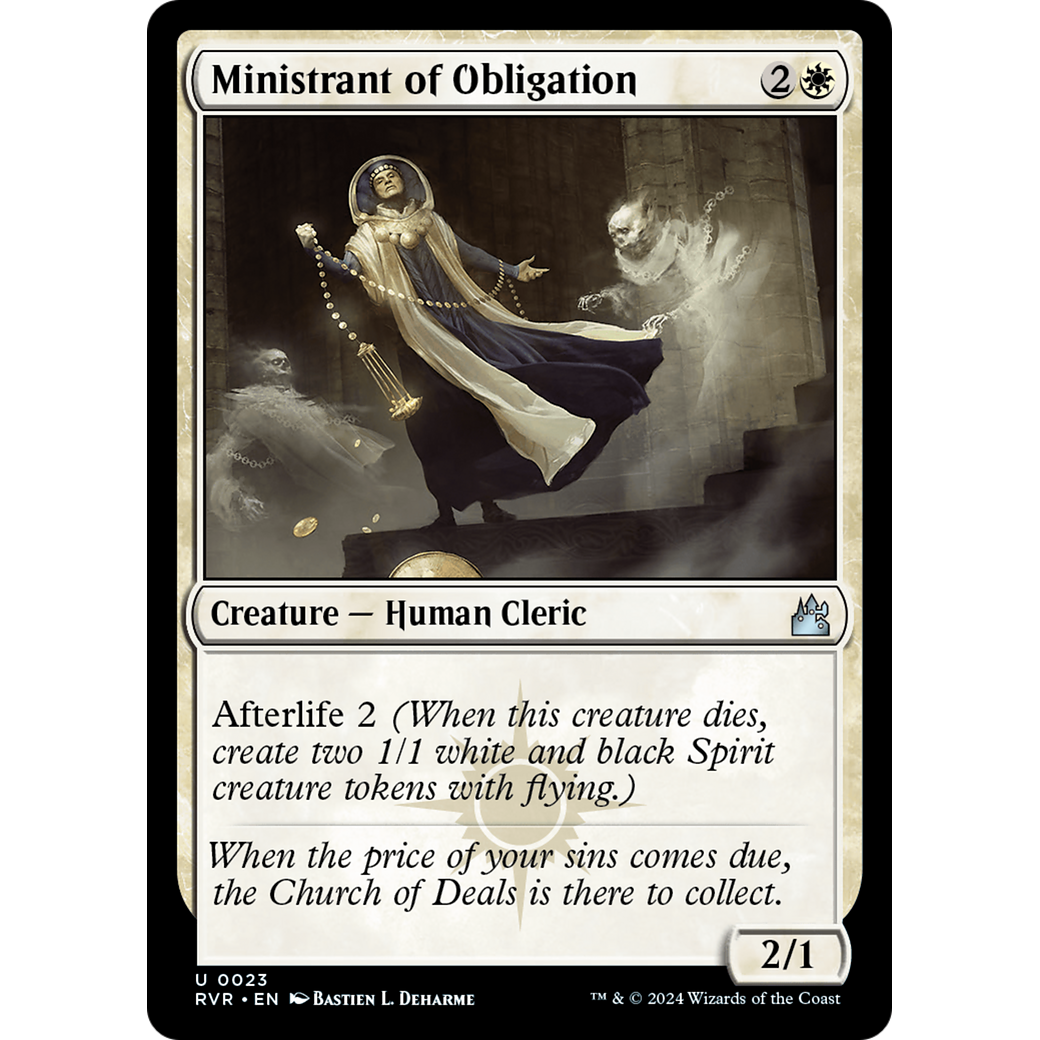 Ministrant of Obligation (RVR-023) - Ravnica Remastered Foil