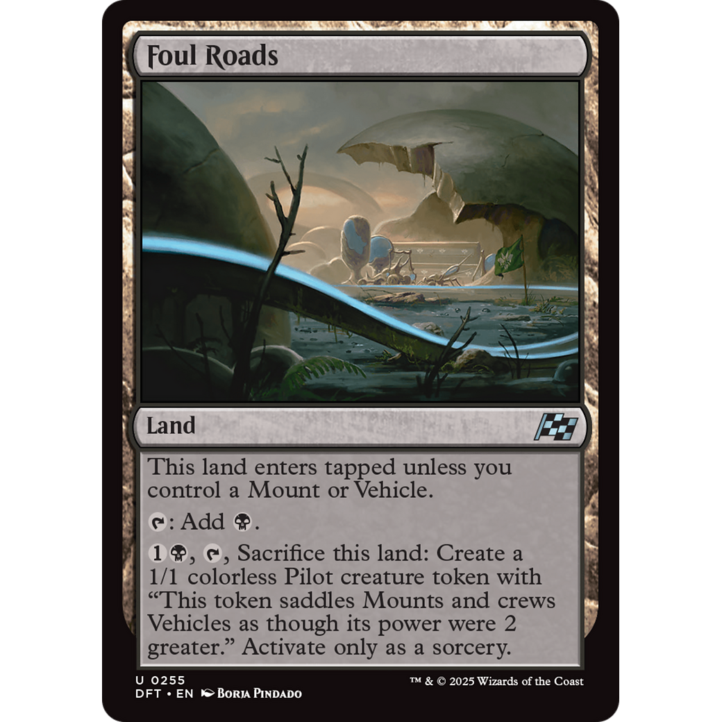 Foul Roads (DFT-255) - Aetherdrift Foil