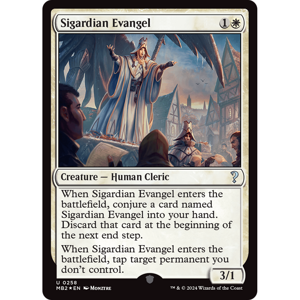 Sigardian Evangel (MB2-258) - Mystery Booster 2 Foil