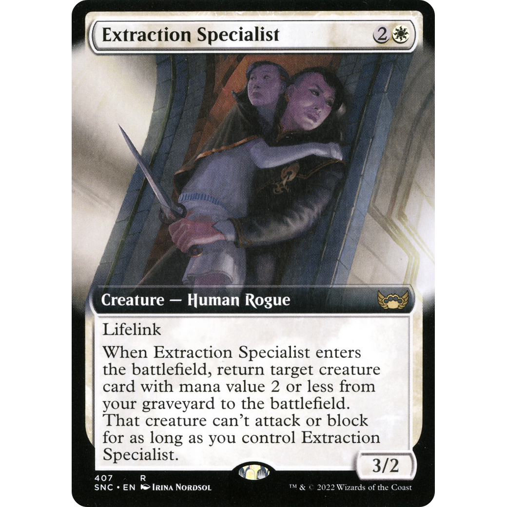 Extraction Specialist (Extended Art) (SNC-407) - Streets of New Capenna: (Extended Art)