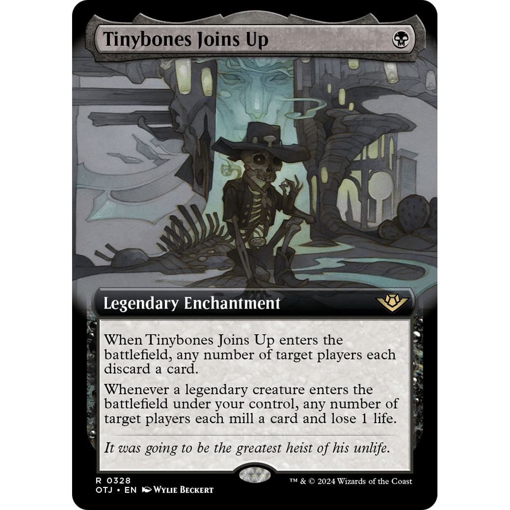 Tinybones Joins Up (OTJ-328) - Outlaws of Thunder Junction: (Extended Art)