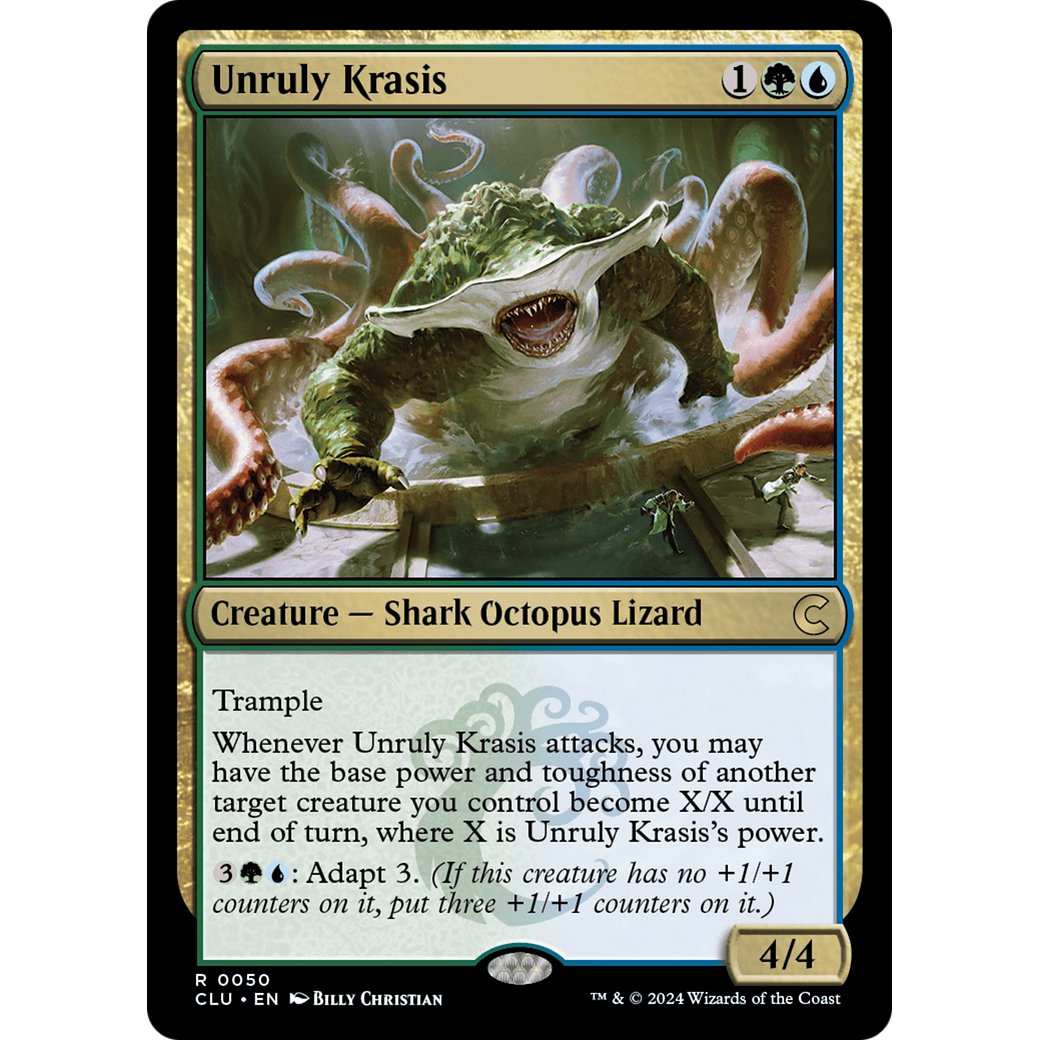 Unruly Krasis (CLU-050) - Ravnica: Clue Edition