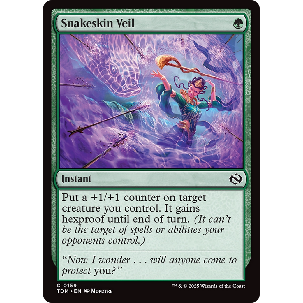 Snakeskin Veil (TDM-159) - Tarkir: Dragonstorm