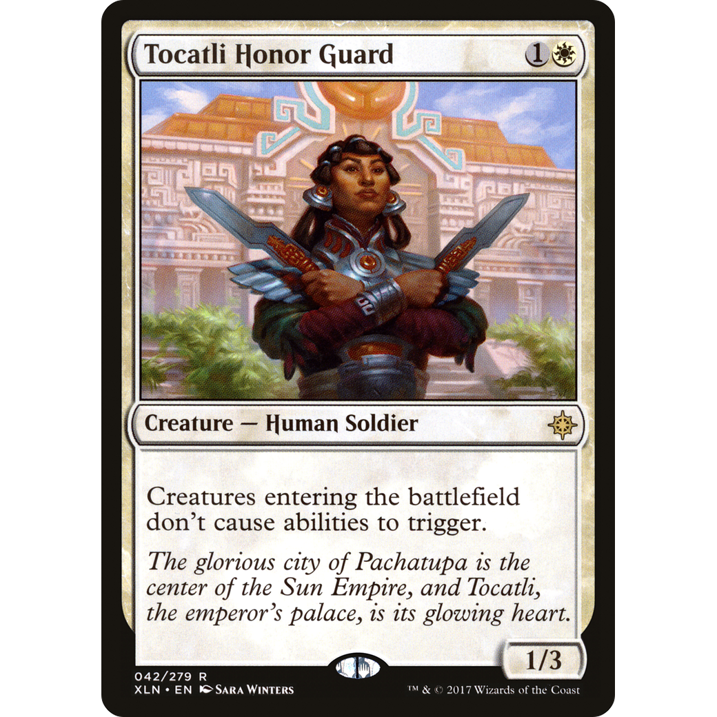 Tocatli Honor Guard (XLN-042) - Ixalan Foil
