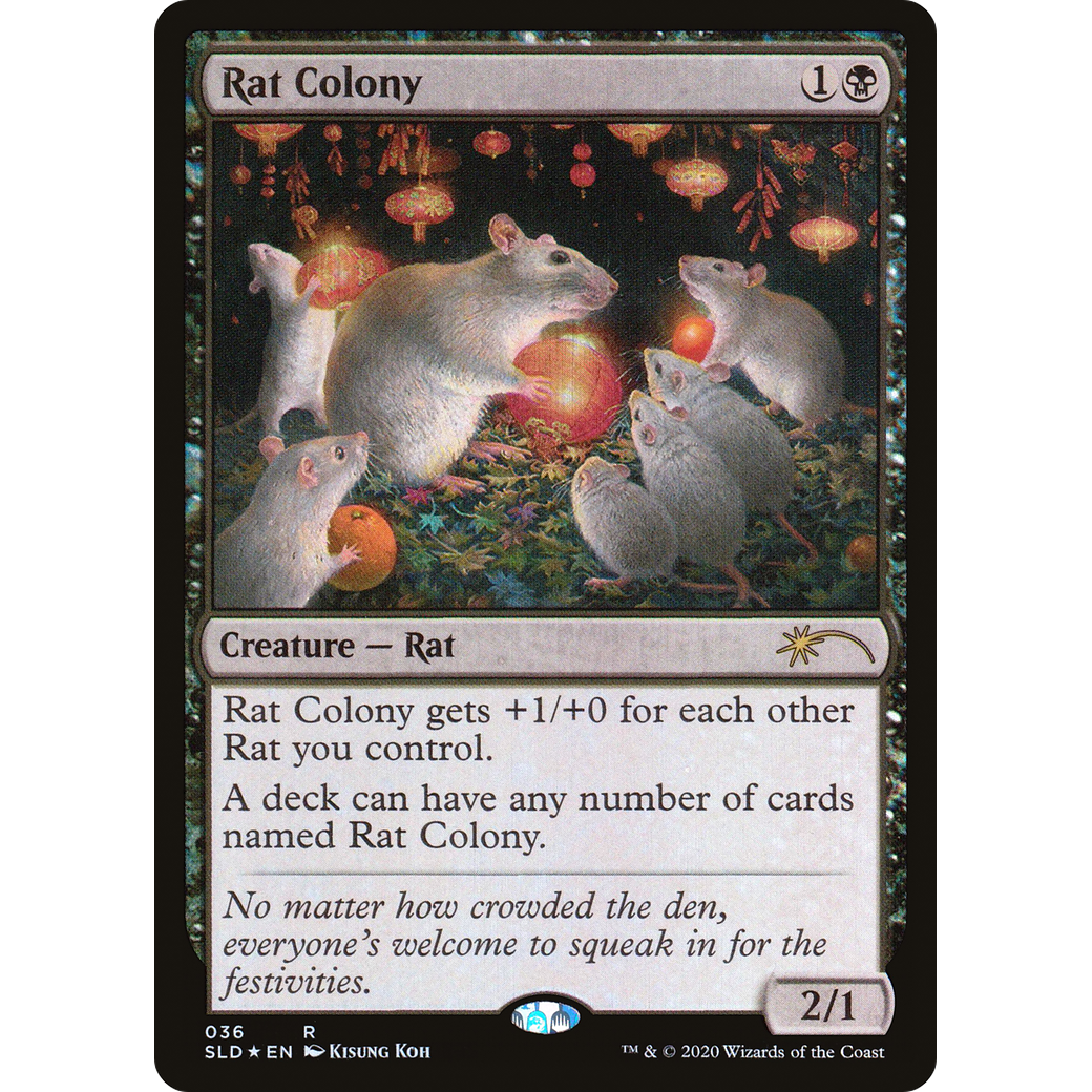 Rat Colony (SLD-036) - Secret Lair Drop Foil