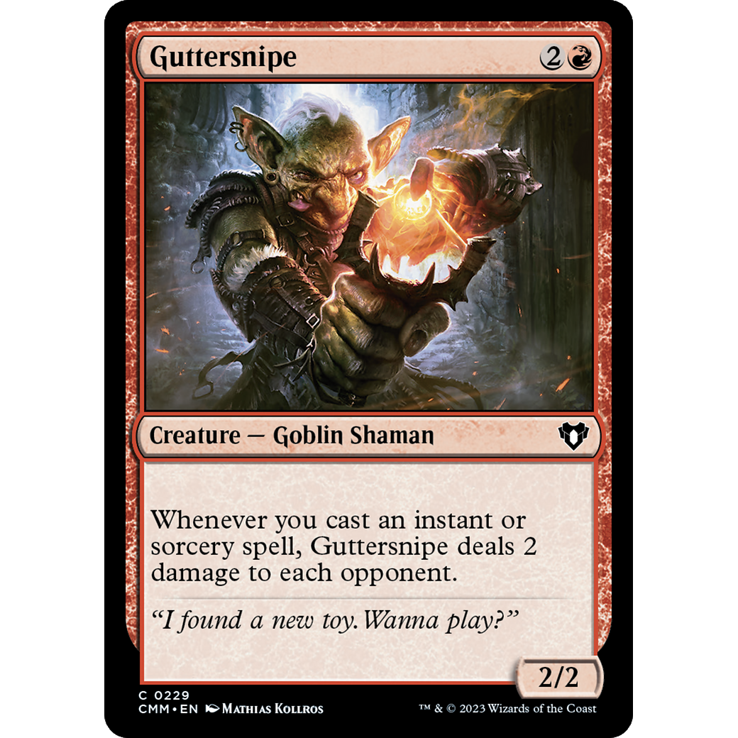 Guttersnipe (CMM-229) - Commander Masters Foil