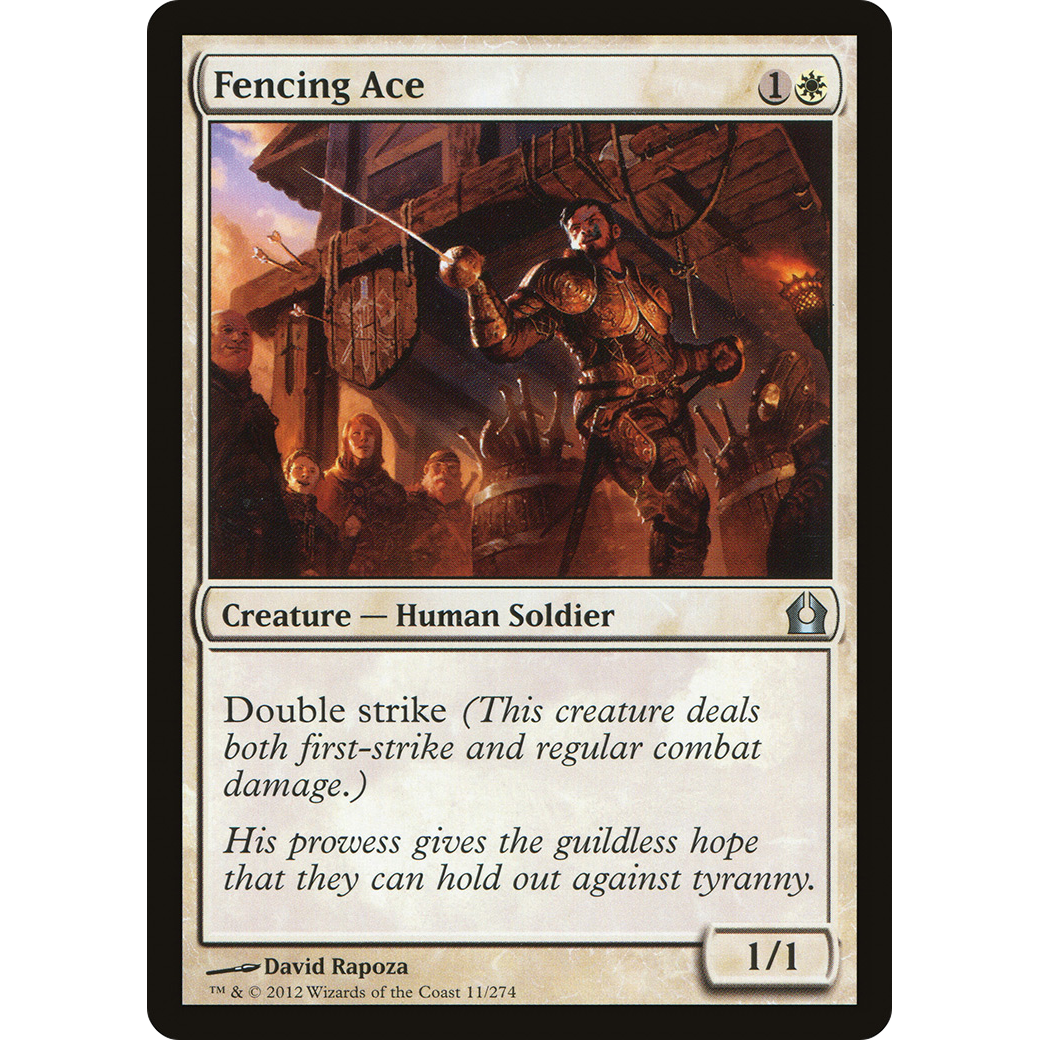 Fencing Ace (RTR-011) - Return to Ravnica Foil